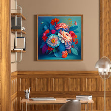Load image into Gallery viewer, Diamond Painting - Full Round - Flowers (50*50CM)
