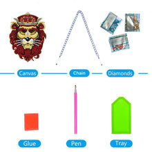 Load image into Gallery viewer, Acrylic Special Shape Animal 5D DIY Diamond Painting Dots Pendant for Art Crafts
