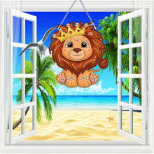 Load image into Gallery viewer, Acrylic Special Shape Animal 5D DIY Diamond Painting Dots Pendant for Art Crafts
