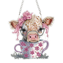 Load image into Gallery viewer, Acrylic Special Shape Animal 5D DIY Diamond Painting Dots Pendant for Art Crafts
