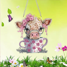 Load image into Gallery viewer, Acrylic Special Shape Animal 5D DIY Diamond Painting Dots Pendant for Art Crafts
