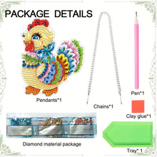 Load image into Gallery viewer, Acrylic Special Shape Animal 5D DIY Diamond Painting Dots Pendant for Art Crafts
