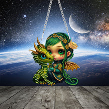 Load image into Gallery viewer, Acrylic Special Shape Animal 5D DIY Diamond Painting Dots Pendant for Art Crafts
