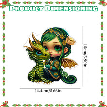 Load image into Gallery viewer, Acrylic Special Shape Animal 5D DIY Diamond Painting Dots Pendant for Art Crafts
