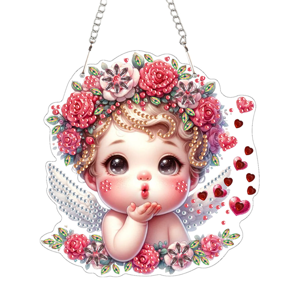 Acrylic Special Shape Animal 5D DIY Diamond Painting Dots Pendant for Art Crafts