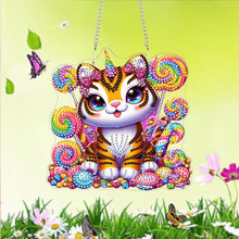 Load image into Gallery viewer, Acrylic Special Shape Animal 5D DIY Diamond Painting Dots Pendant for Art Crafts
