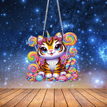 Load image into Gallery viewer, Acrylic Special Shape Animal 5D DIY Diamond Painting Dots Pendant for Art Crafts
