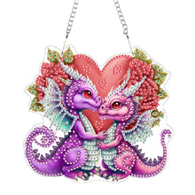 Load image into Gallery viewer, Acrylic Special Shape Animal 5D DIY Diamond Painting Dots Pendant for Art Crafts
