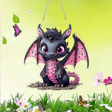 Load image into Gallery viewer, Acrylic Special Shape Animal 5D DIY Diamond Painting Dots Pendant for Art Crafts
