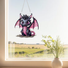 Load image into Gallery viewer, Acrylic Special Shape Animal 5D DIY Diamond Painting Dots Pendant for Art Crafts
