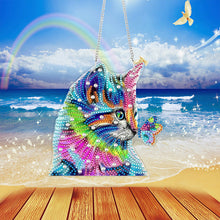 Load image into Gallery viewer, Acrylic Special Shape Animal 5D DIY Diamond Painting Dots Pendant for Art Crafts
