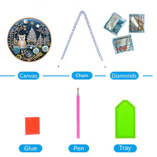 Load image into Gallery viewer, Acrylic Special Shape Animal 5D DIY Diamond Painting Dots Pendant for Art Crafts
