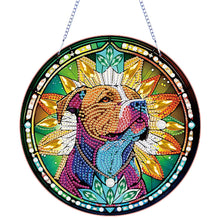 Load image into Gallery viewer, Acrylic Special Shape Animal 5D DIY Diamond Painting Dots Pendant for Art Crafts
