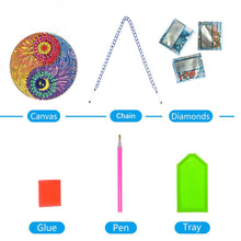 Load image into Gallery viewer, Acrylic Special Shape Animal 5D DIY Diamond Painting Dots Pendant for Art Crafts
