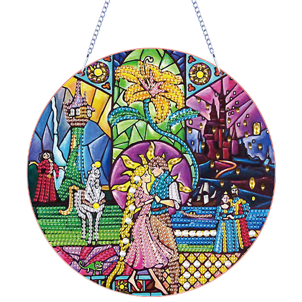 Acrylic Special Shape Animal 5D DIY Diamond Painting Dots Pendant for Art Crafts