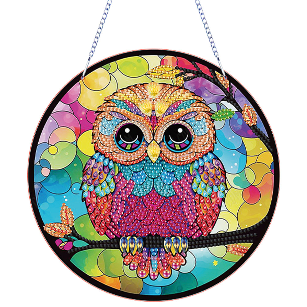 Acrylic Special Shape Animal 5D DIY Diamond Painting Dots Pendant for Art Crafts