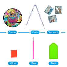 Load image into Gallery viewer, Acrylic Special Shape Animal 5D DIY Diamond Painting Dots Pendant for Art Crafts
