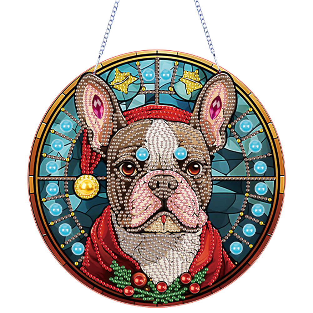 Acrylic Special Shape Animal 5D DIY Diamond Painting Dots Pendant for Art Crafts
