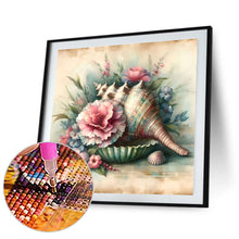 Load image into Gallery viewer, Diamond Painting - Full Round - Flower conch (30*30CM)
