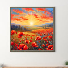 Load image into Gallery viewer, Diamond Painting - Full Round - Poppy (30*30CM)

