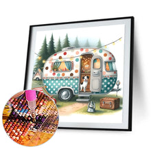Load image into Gallery viewer, Diamond Painting - Full Round - Camping car (30*30CM)
