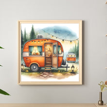 Load image into Gallery viewer, Diamond Painting - Full Round - Camping car (30*30CM)
