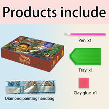 Load image into Gallery viewer, 12Pcs Acrylic Diamond Painting Christmas Advent Box Countdown Diamond Art Kit
