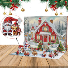 Load image into Gallery viewer, 12Pcs Acrylic Diamond Painting Christmas Advent Box Countdown Diamond Art Kit
