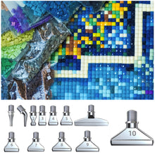 Load image into Gallery viewer, 12Pcs 5D DIY Diamond Painting Pen Tips Kit Diamond Painting Accessories (Silver)
