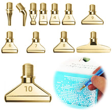 Load image into Gallery viewer, 12Pcs 5D DIY Diamond Painting Pen Heads Kit Diamond Painting Accessories (Gold)
