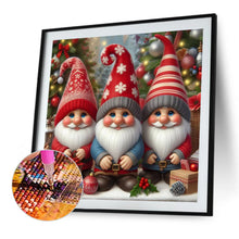 Load image into Gallery viewer, Diamond Painting - Full Round - Christmas gnome (40*40CM)
