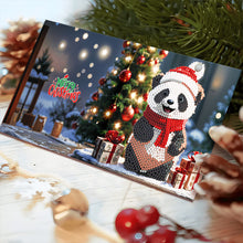 Load image into Gallery viewer, 12Pcs Christmas Special Shape DIY Diamond Painting Card for Holiday Party Favors
