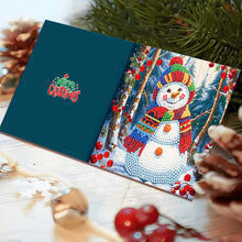 Load image into Gallery viewer, 12Pcs Christmas Special Shape DIY Diamond Painting Card for Holiday Party Favors
