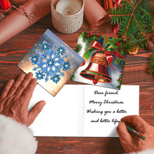 Load image into Gallery viewer, 12Pcs Christmas Special Shape DIY Diamond Painting Card for Holiday Party Favors
