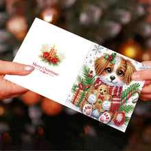 Load image into Gallery viewer, 2/6/12Pcs Butterfly and Flower DIY Diamond Painting Card Diamond Daily Wish Card
