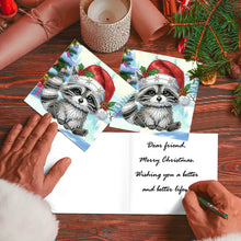 Load image into Gallery viewer, 2/6/12Pcs Butterfly and Flower DIY Diamond Painting Card Diamond Daily Wish Card
