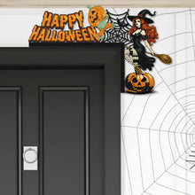 Load image into Gallery viewer, Halloween Cross And Butterfly Diamond Art Door Right Angle Sign for Party Favors
