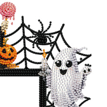 Load image into Gallery viewer, Halloween Cross And Butterfly Diamond Art Door Right Angle Sign for Party Favors

