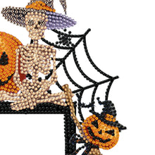 Load image into Gallery viewer, Halloween Cross And Butterfly Diamond Art Door Right Angle Sign for Party Favors
