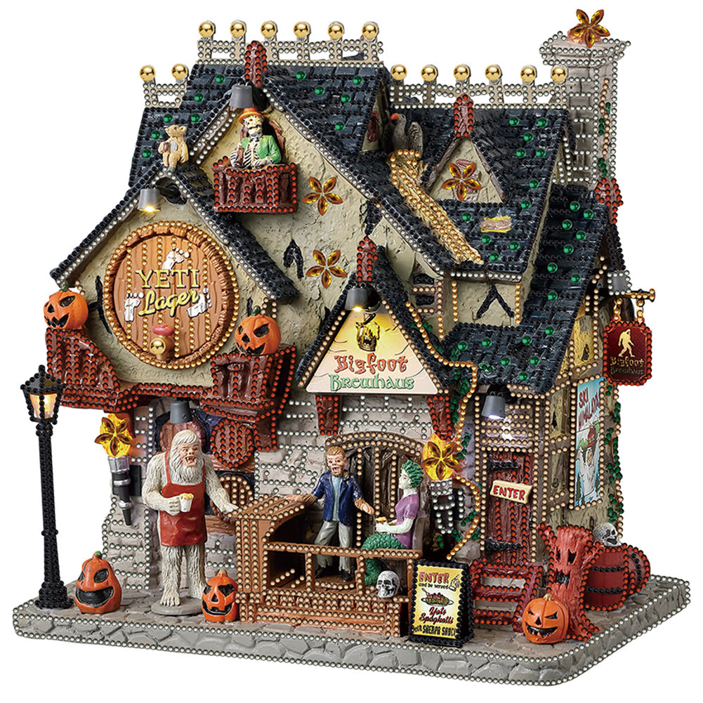 Diamond Painting - Partial Special Shaped - Halloween shop (40*40CM)