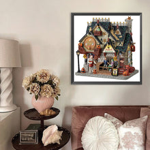 Load image into Gallery viewer, Diamond Painting - Partial Special Shaped - Halloween shop (40*40CM)
