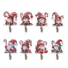 Load image into Gallery viewer, 8Pcs Christmas Diamond Art Hanging Hooks Diamond Painting Hooks DIY Crafts Decor
