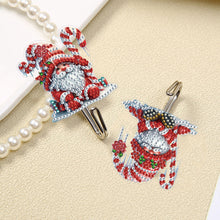 Load image into Gallery viewer, 8Pcs Christmas Diamond Art Hanging Hooks Diamond Painting Hooks DIY Crafts Decor
