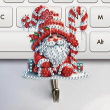 Load image into Gallery viewer, 8Pcs Christmas Diamond Art Hanging Hooks Diamond Painting Hooks DIY Crafts Decor

