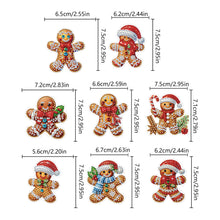 Load image into Gallery viewer, 8Pcs Christmas Diamond Art Hanging Hooks Diamond Painting Hooks DIY Crafts Decor
