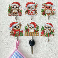 Load image into Gallery viewer, 8Pcs Christmas Diamond Art Hanging Hooks Diamond Painting Hooks DIY Crafts Decor
