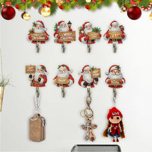 Load image into Gallery viewer, 8Pcs Christmas Diamond Art Hanging Hooks Diamond Painting Hooks DIY Crafts Decor

