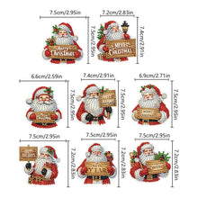 Load image into Gallery viewer, 8Pcs Christmas Diamond Art Hanging Hooks Diamond Painting Hooks DIY Crafts Decor
