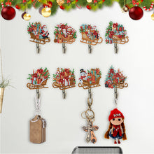 Load image into Gallery viewer, 8Pcs Christmas Diamond Art Hanging Hooks Diamond Painting Hooks DIY Crafts Decor

