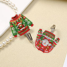 Load image into Gallery viewer, 8Pcs Christmas Diamond Art Hanging Hooks Diamond Painting Hooks DIY Crafts Decor
